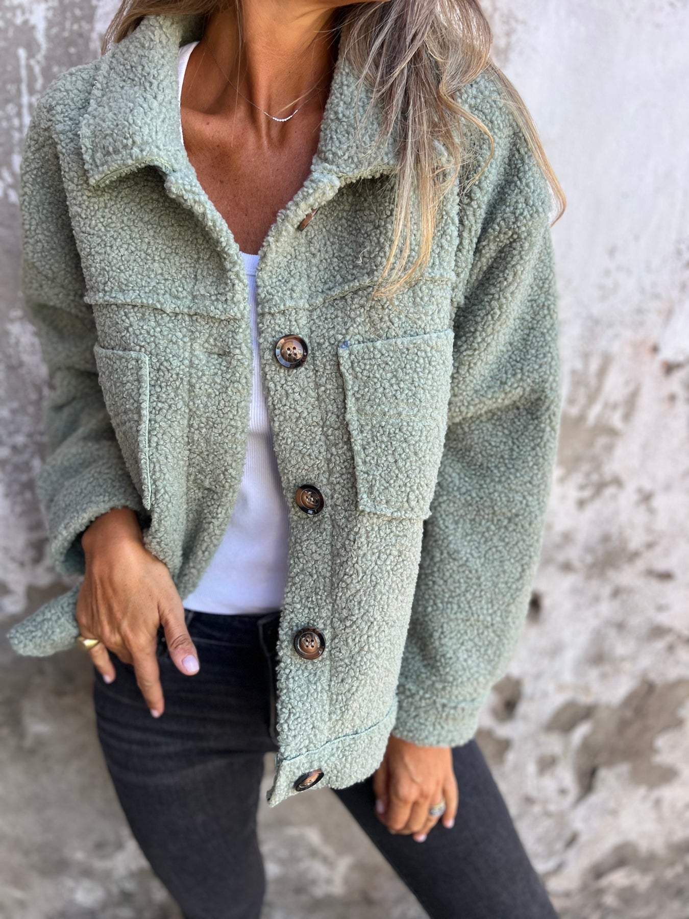 Claudia™ | Abrigo de peluche