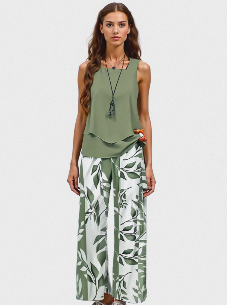 Paula™ |  Conjunto Two-Piece Colorido