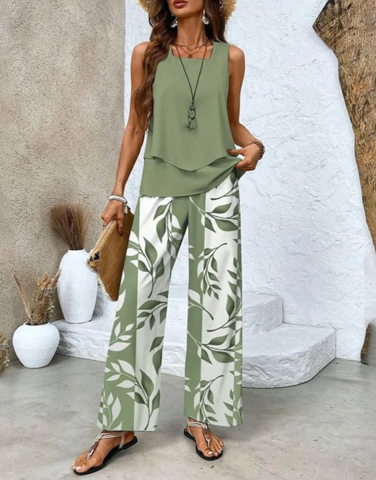 Paula™ |  Conjunto Two-Piece Colorido