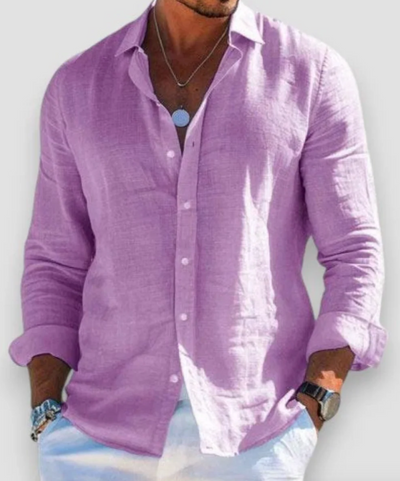 Javier | Blusa de lino de verano