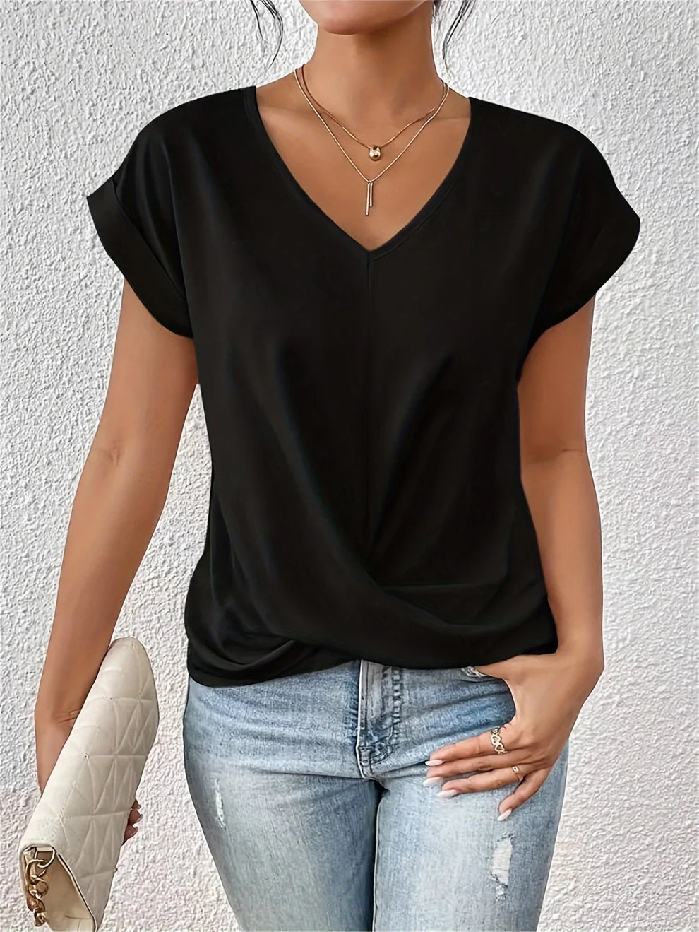 Marta™ | Camiseta drapeada