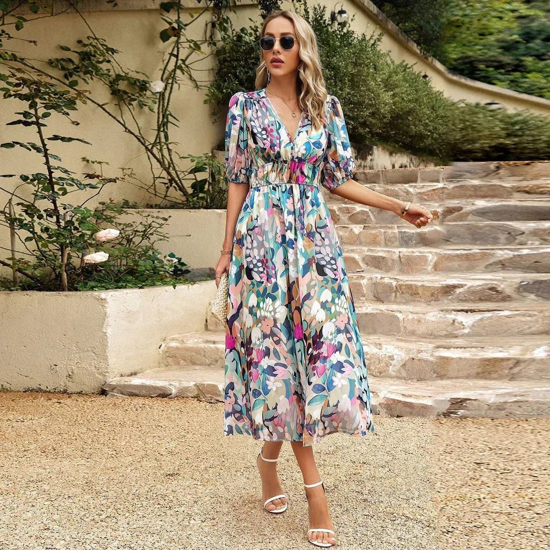 Laura™ | Vestido colorido