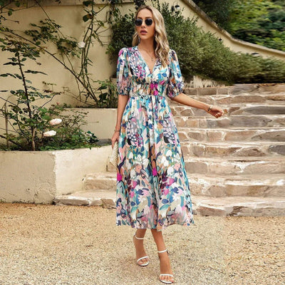 Laura™ | Vestido colorido